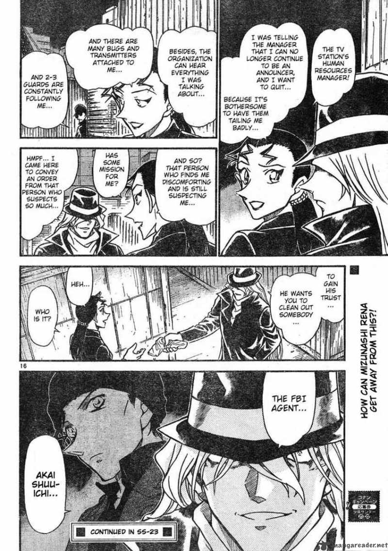 Detective Conan Chapter 606 Page 16