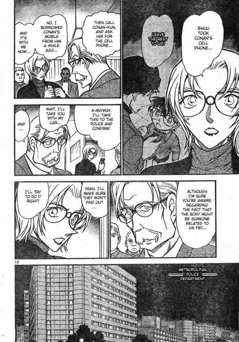 Detective Conan Chapter 609 Page 10