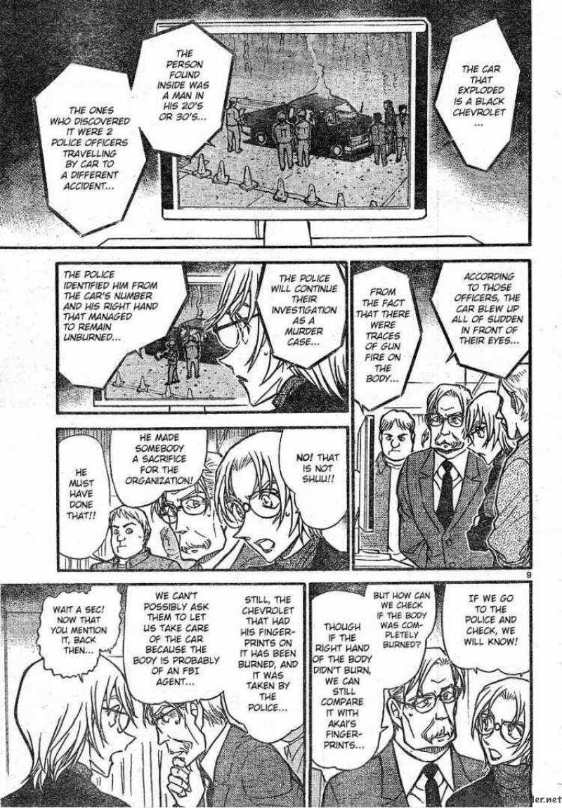 Detective Conan Chapter 609 Page 9