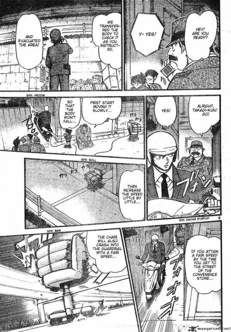Detective Conan Chapter 612 Page 9