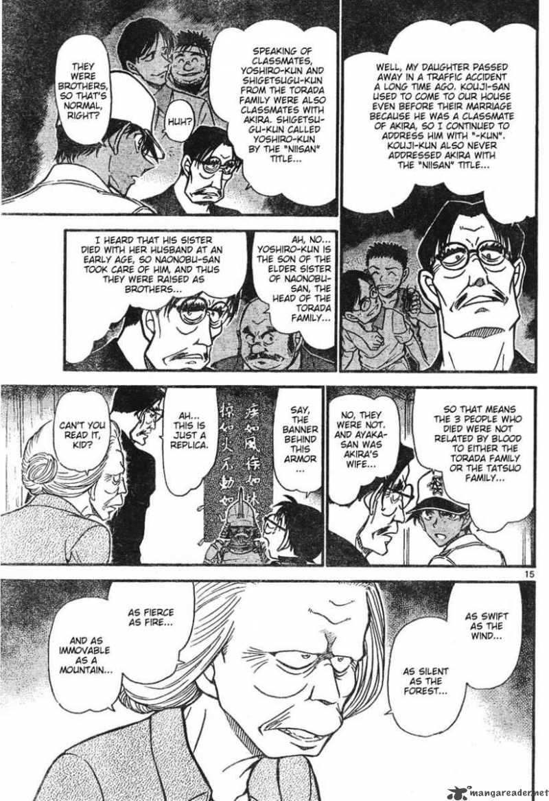 Detective Conan Chapter 615 Page 16