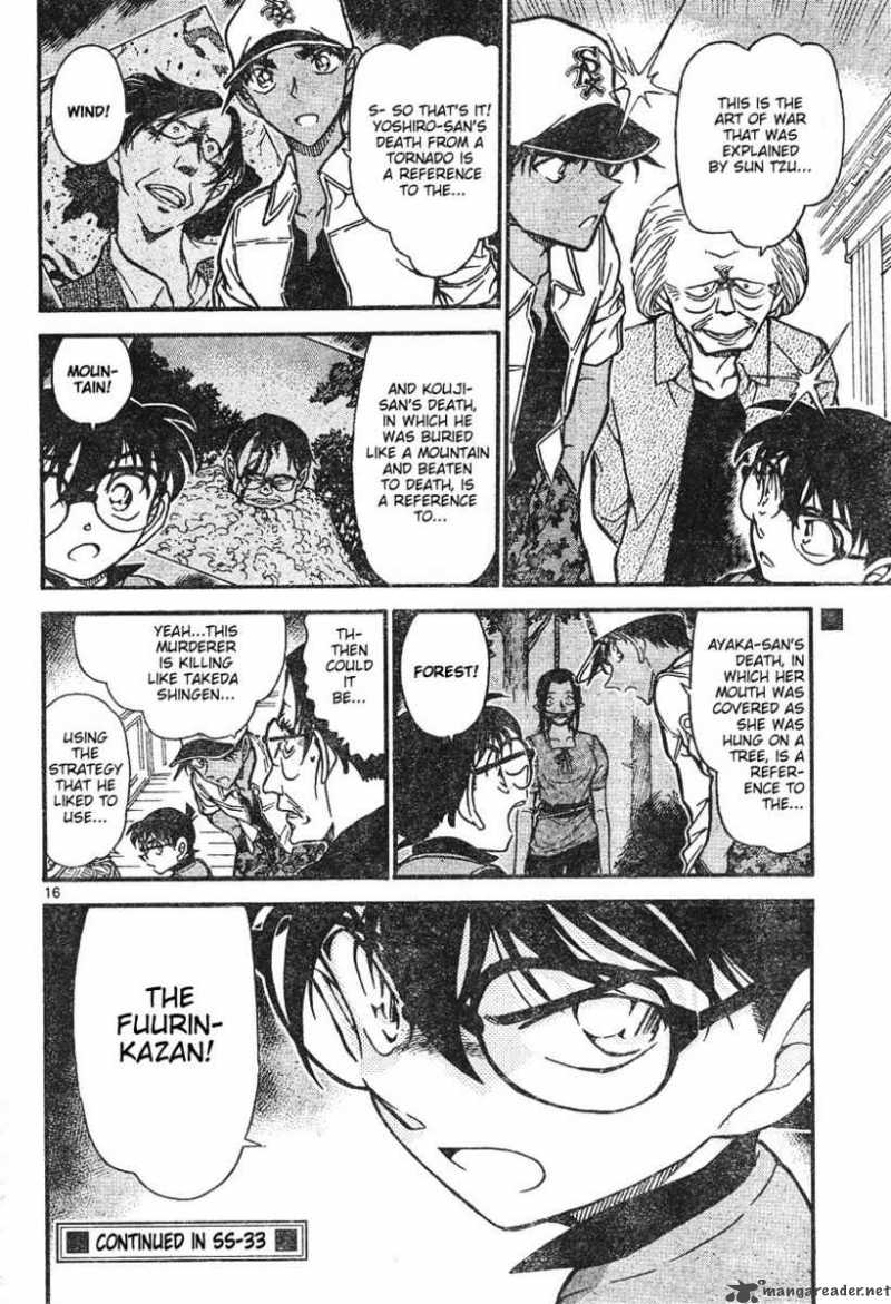 Detective Conan Chapter 615 Page 17