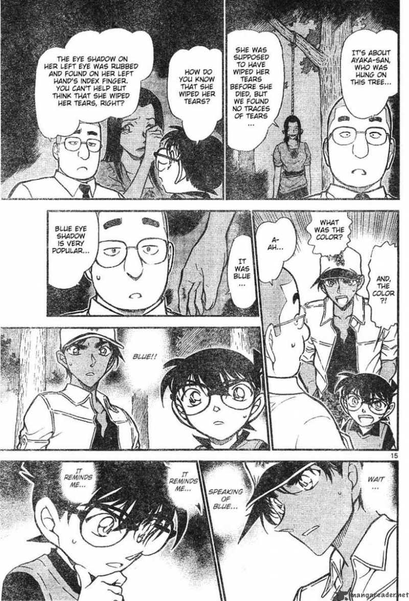 Detective Conan Chapter 617 Page 15