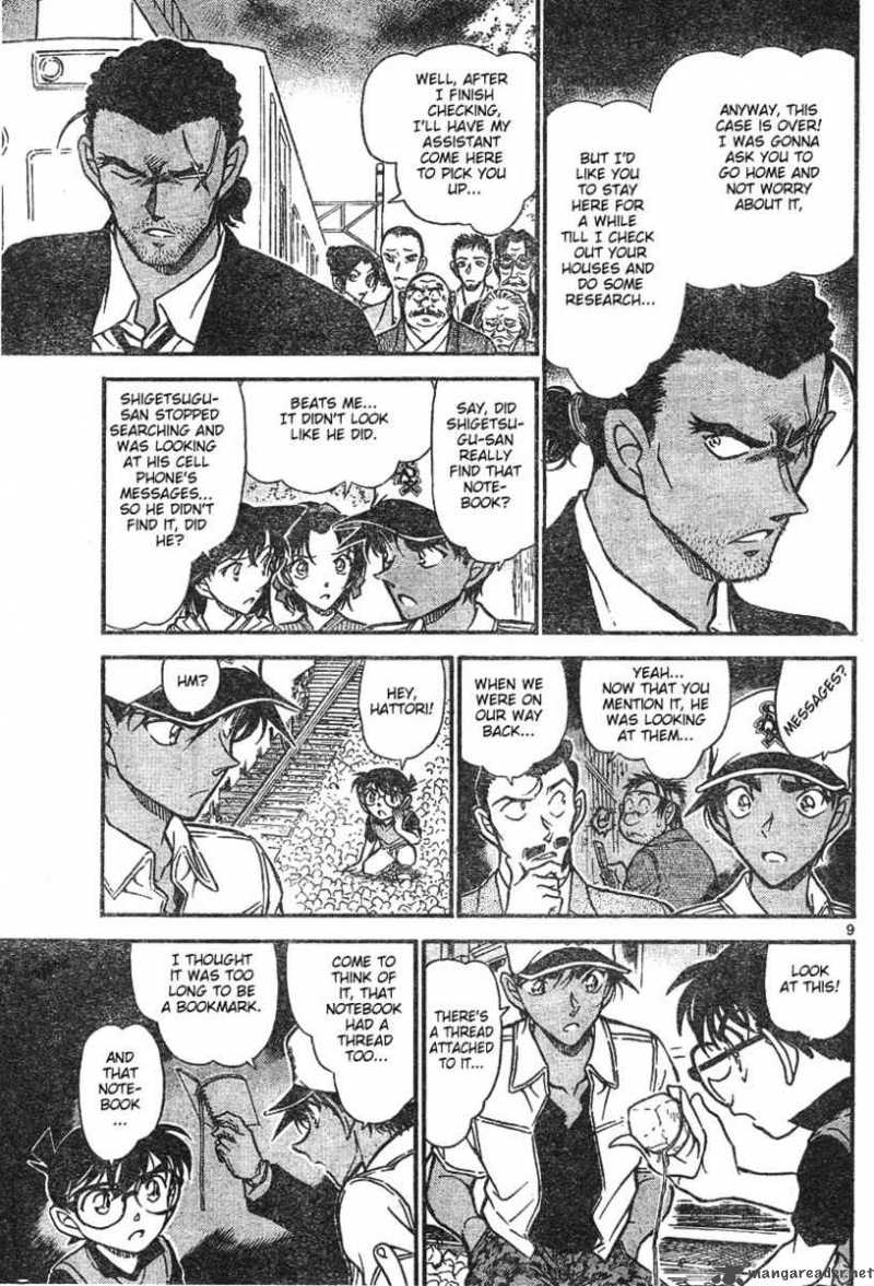 Detective Conan Chapter 617 Page 9