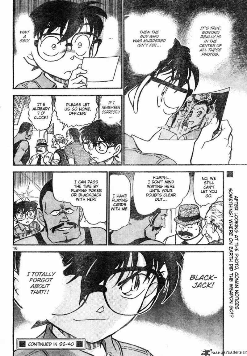 Detective Conan Chapter 620 Page 16