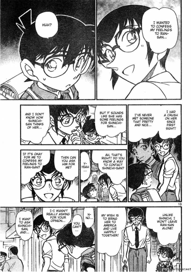 Detective Conan Chapter 621 Page 13