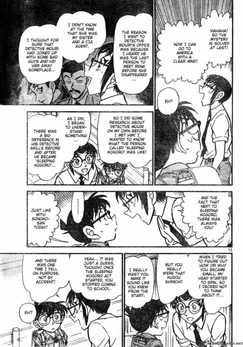 Detective Conan Chapter 621 Page 15