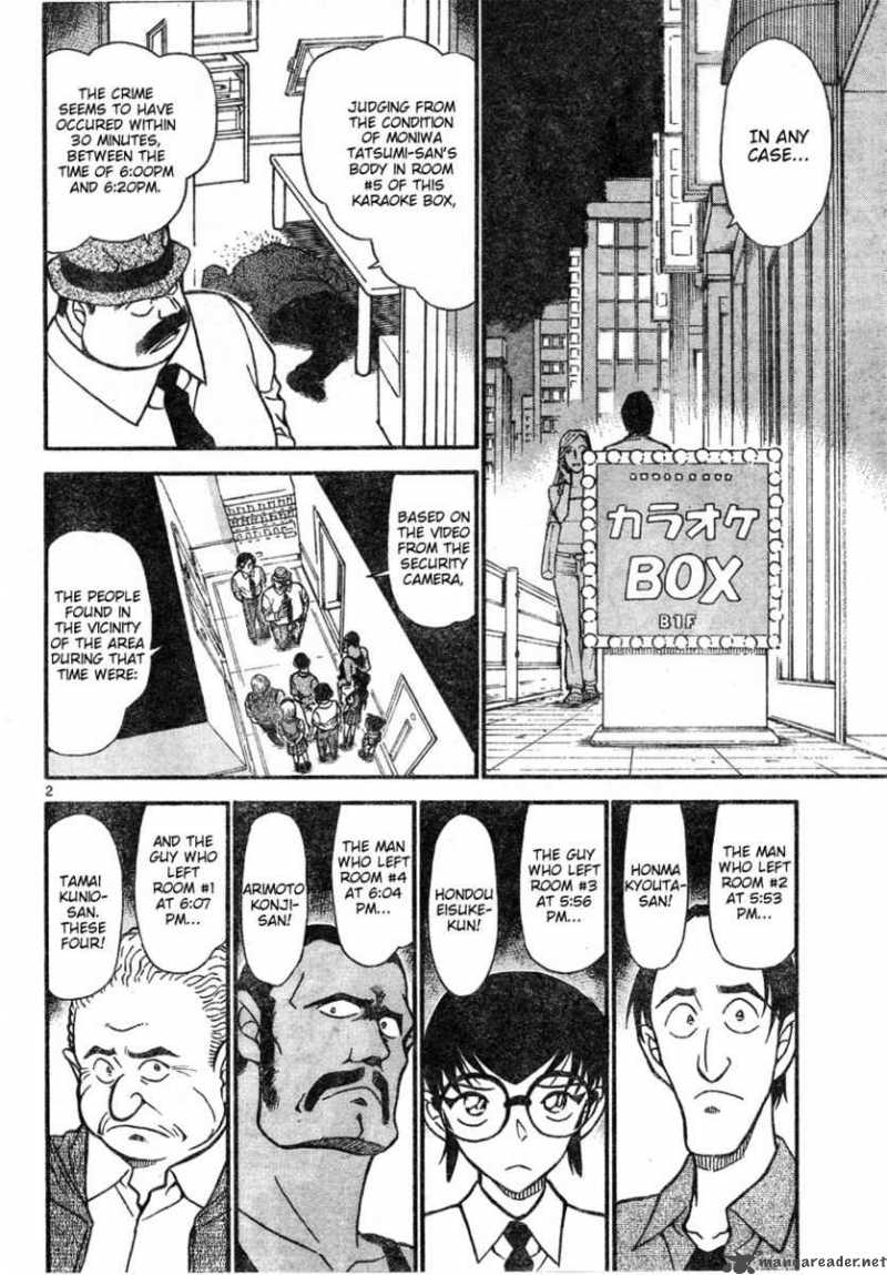Detective Conan Chapter 621 Page 2