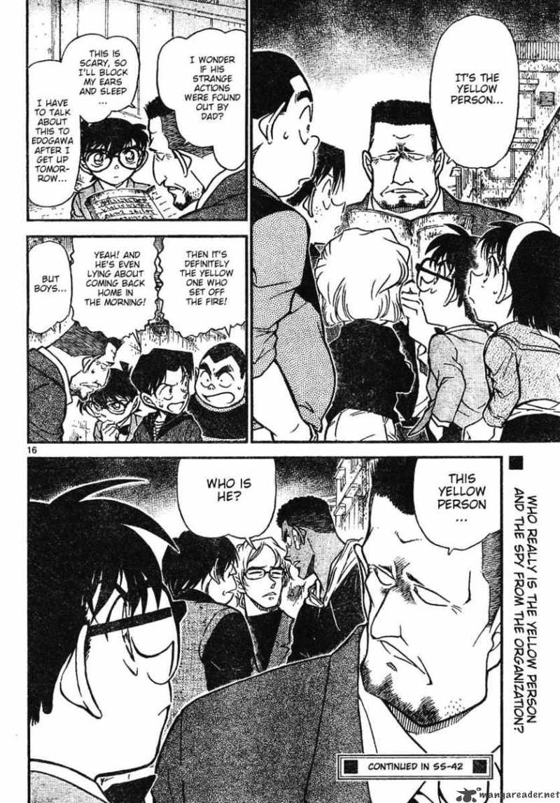 Detective Conan Chapter 622 Page 16