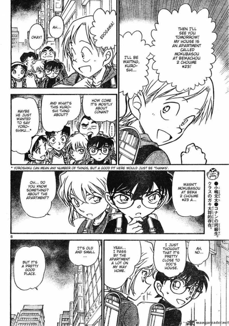 Detective Conan Chapter 622 Page 8