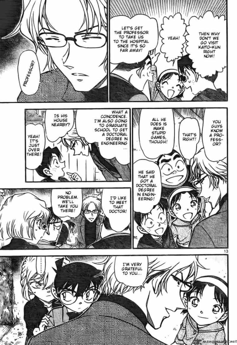 Detective Conan Chapter 624 Page 13