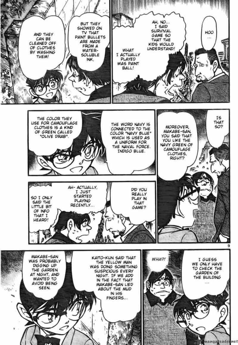 Detective Conan Chapter 624 Page 9