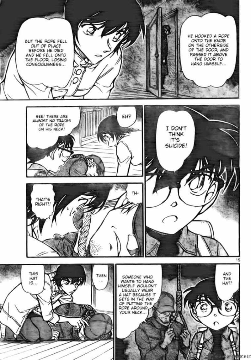 Detective Conan Chapter 625 Page 15