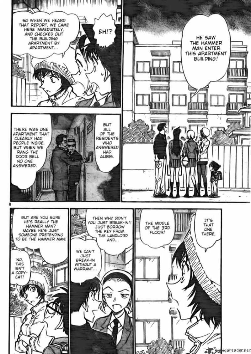 Detective Conan Chapter 625 Page 8