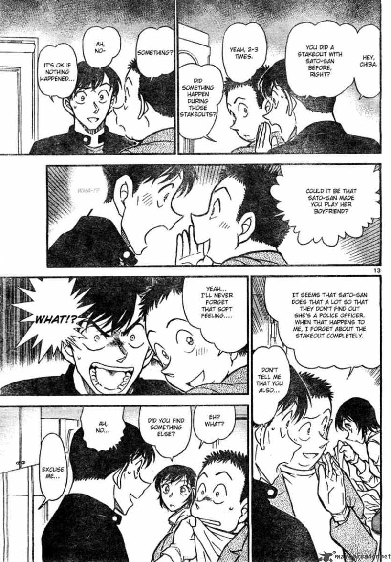 Detective Conan Chapter 626 Page 13