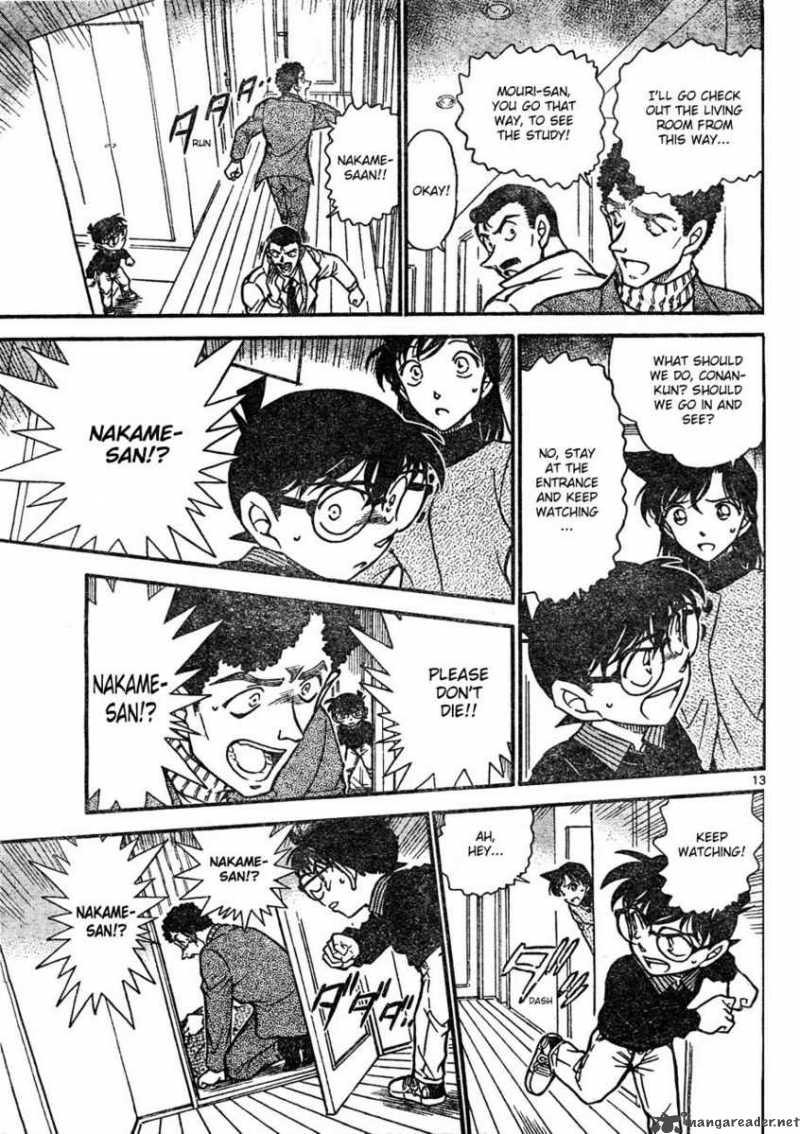 Detective Conan Chapter 628 Page 13