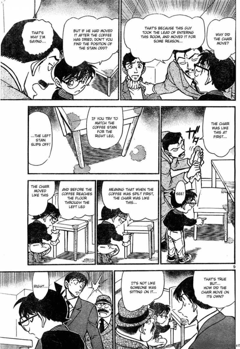 Detective Conan Chapter 629 Page 9