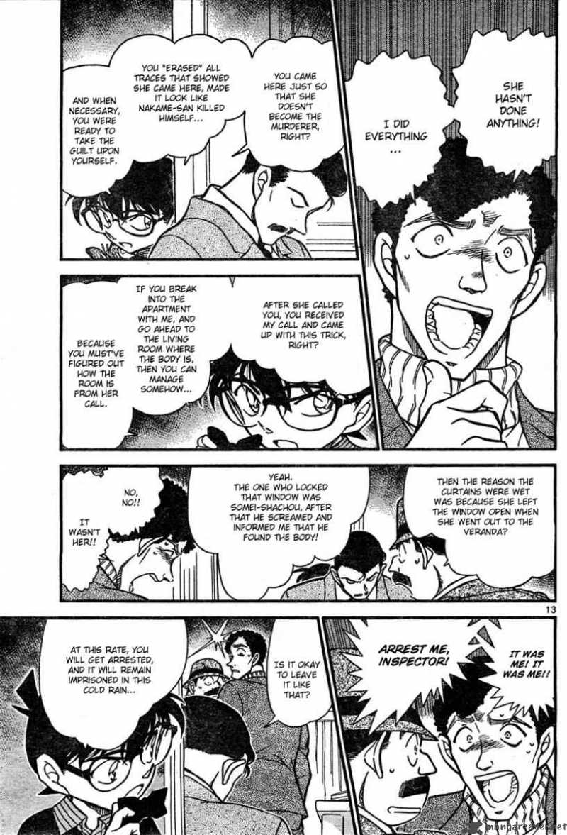 Detective Conan Chapter 630 Page 13