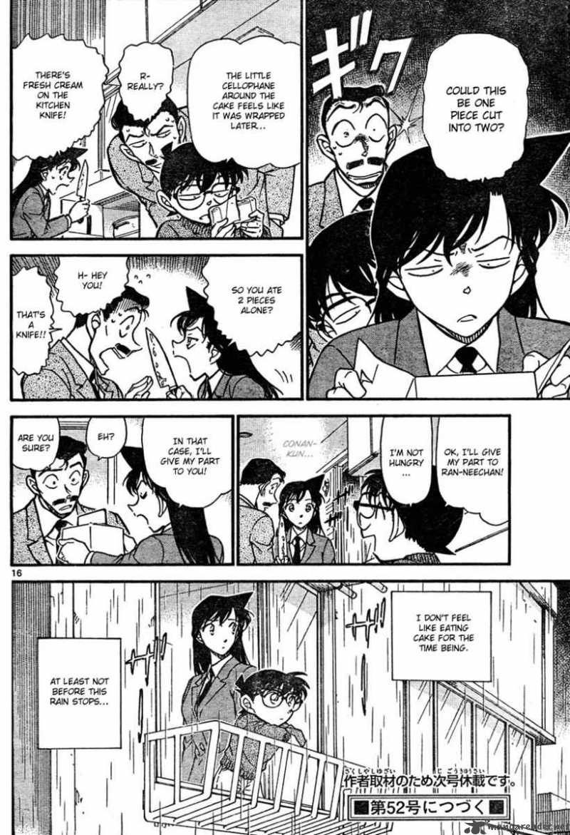 Detective Conan Chapter 630 Page 16