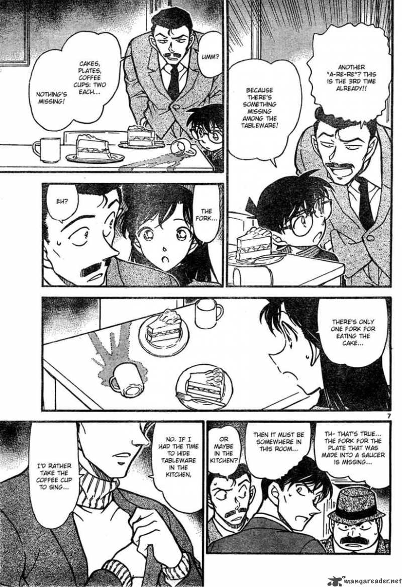 Detective Conan Chapter 630 Page 7