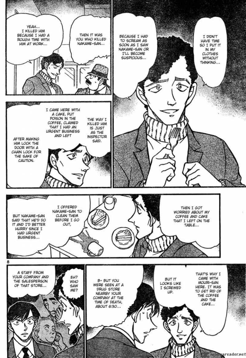 Detective Conan Chapter 630 Page 8