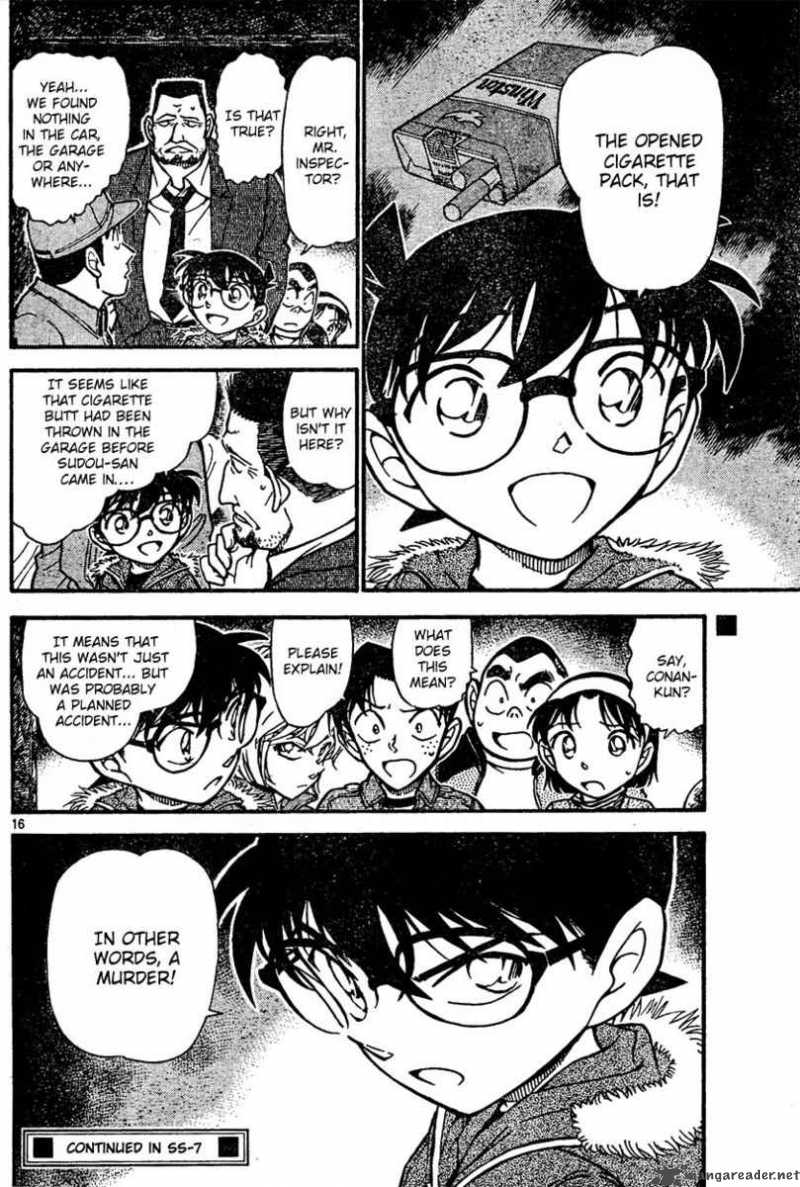 Detective Conan Chapter 635 Page 16