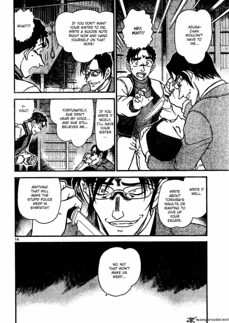 Detective Conan Chapter 642 Page 14