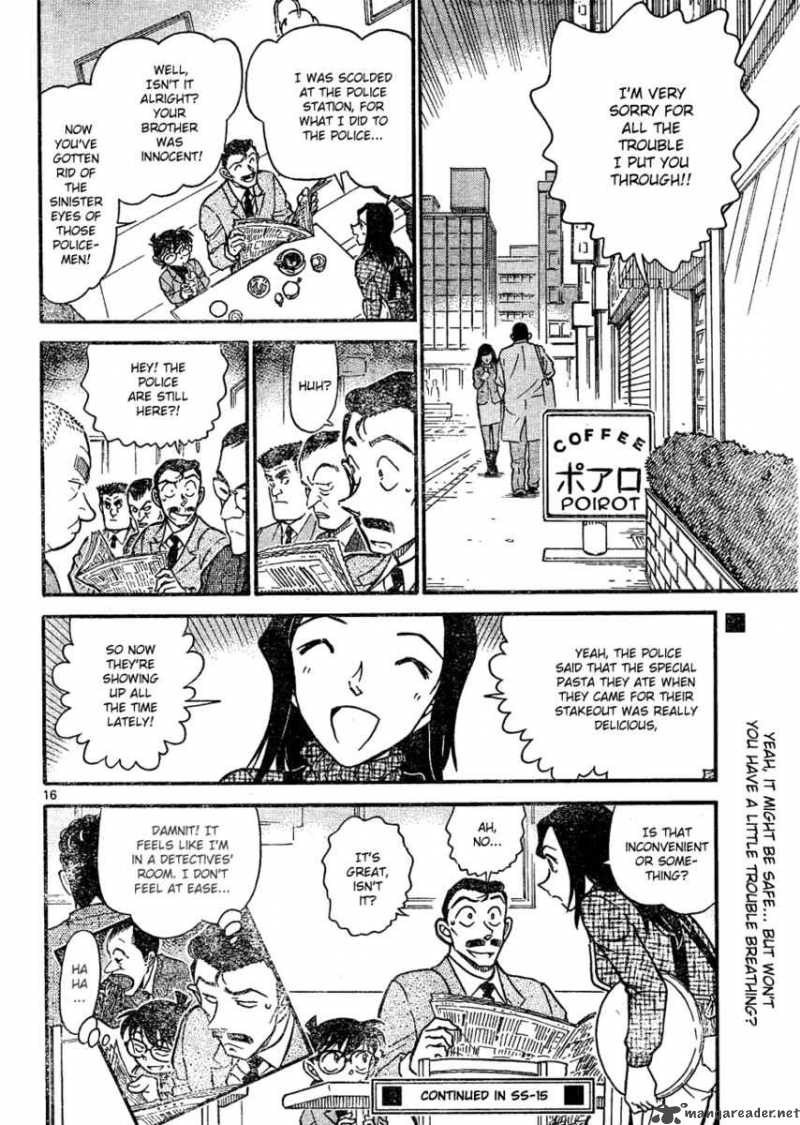 Detective Conan Chapter 642 Page 16