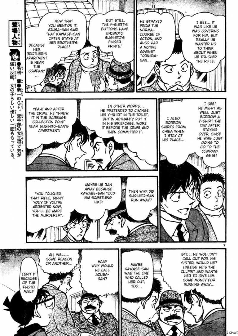 Detective Conan Chapter 642 Page 7