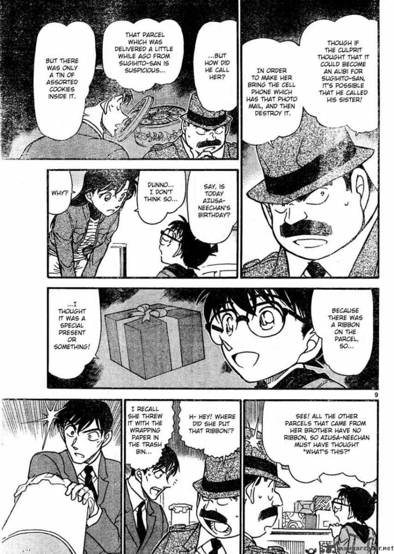 Detective Conan Chapter 642 Page 9