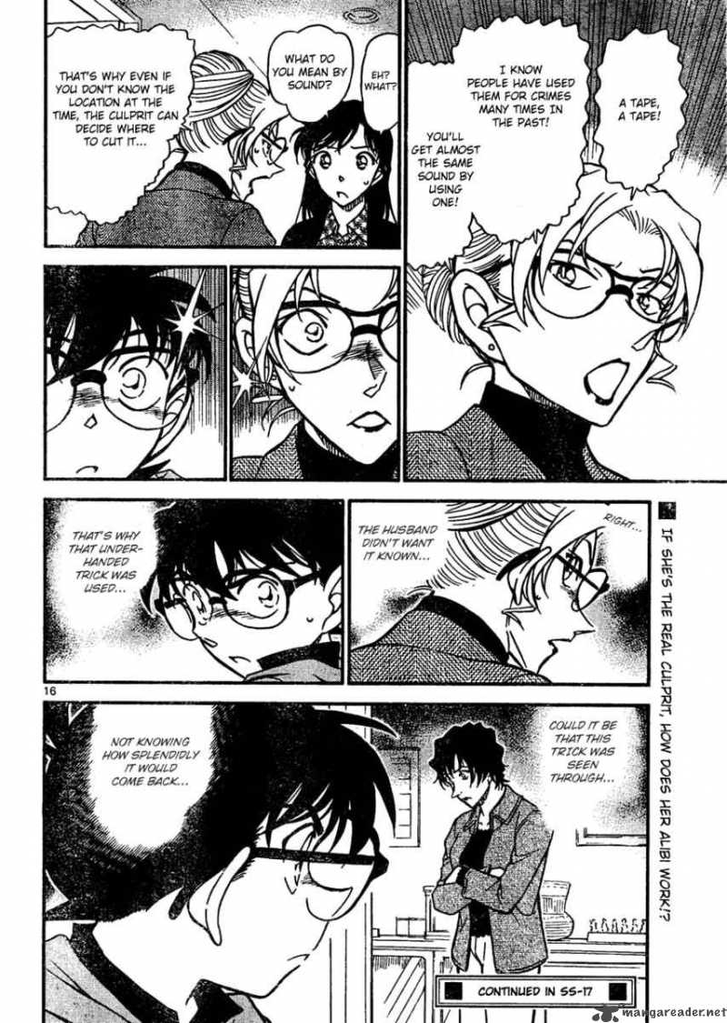 Detective Conan Chapter 644 Page 16