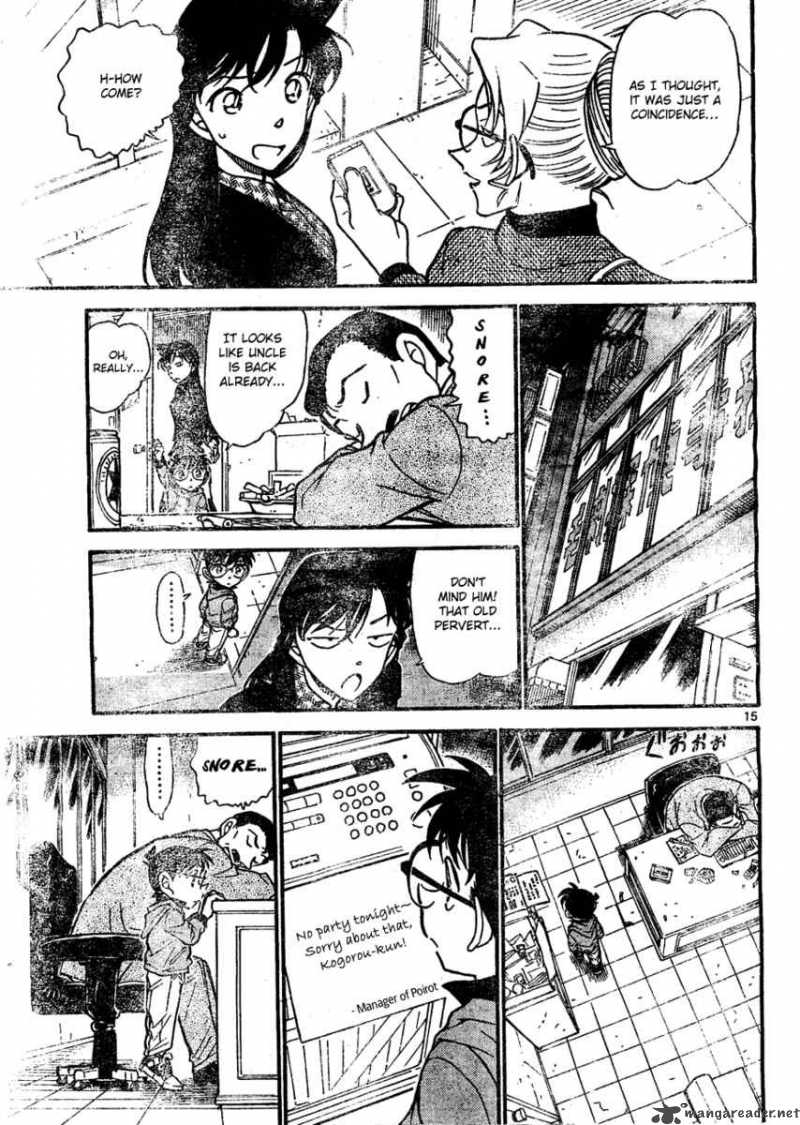 Detective Conan Chapter 645 Page 15