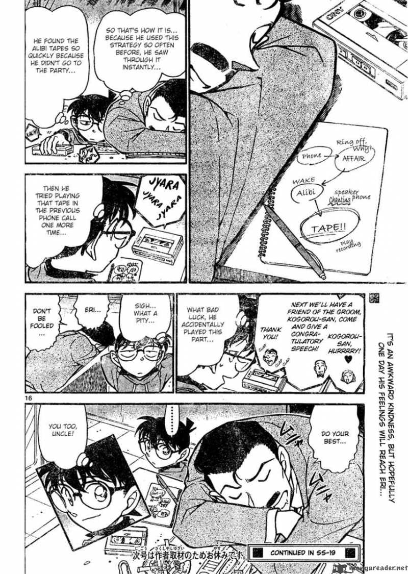 Detective Conan Chapter 645 Page 16