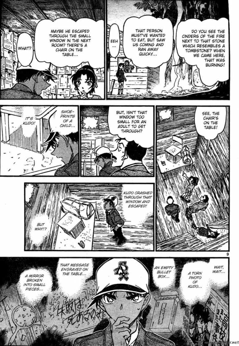 Detective Conan Chapter 650 Page 9