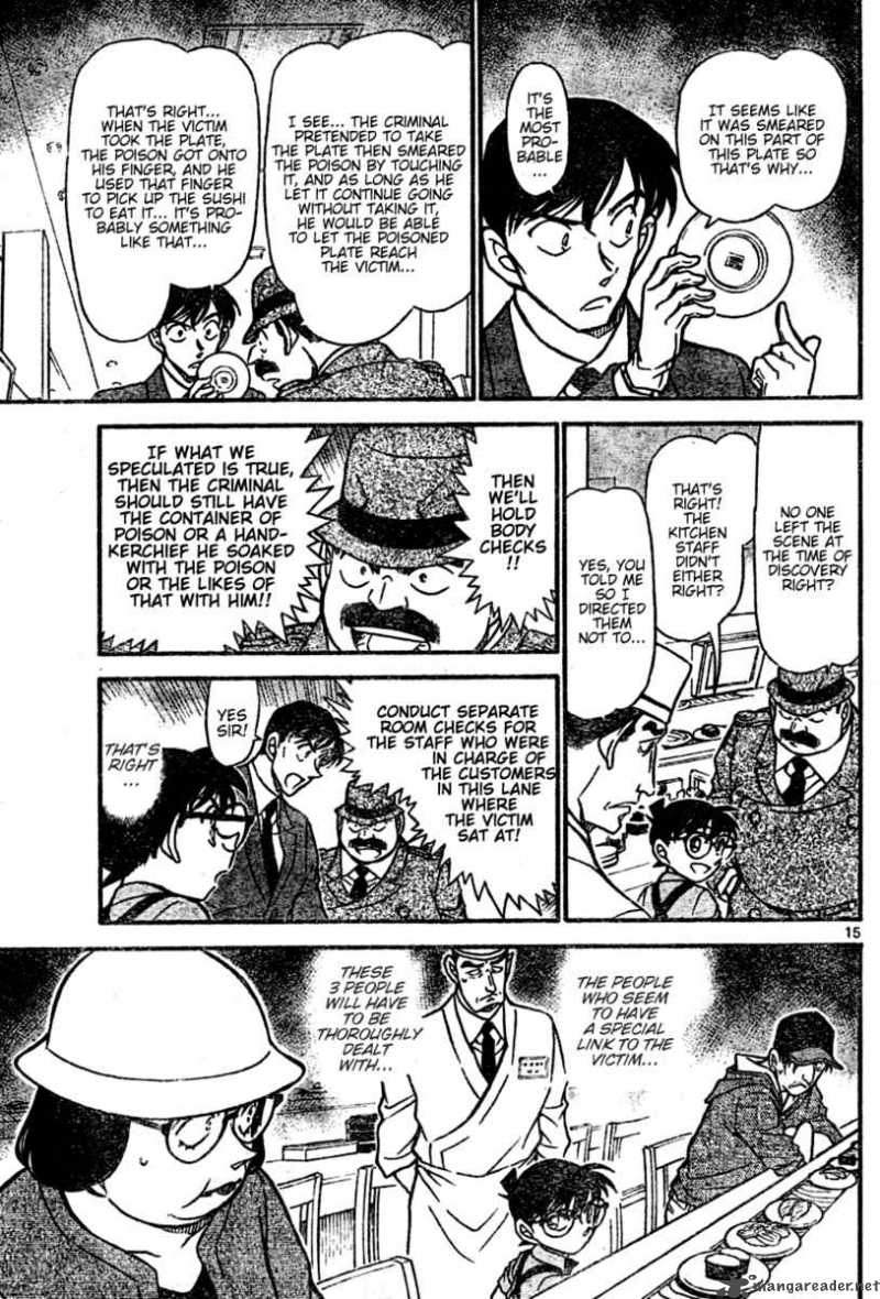 Detective Conan Chapter 655 Page 15