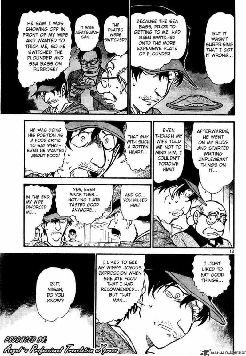 Detective Conan Chapter 657 Page 13