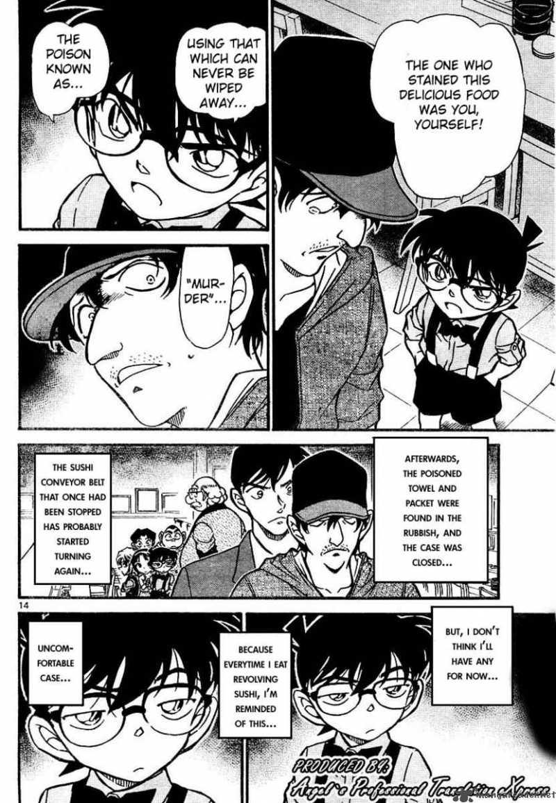 Detective Conan Chapter 657 Page 14