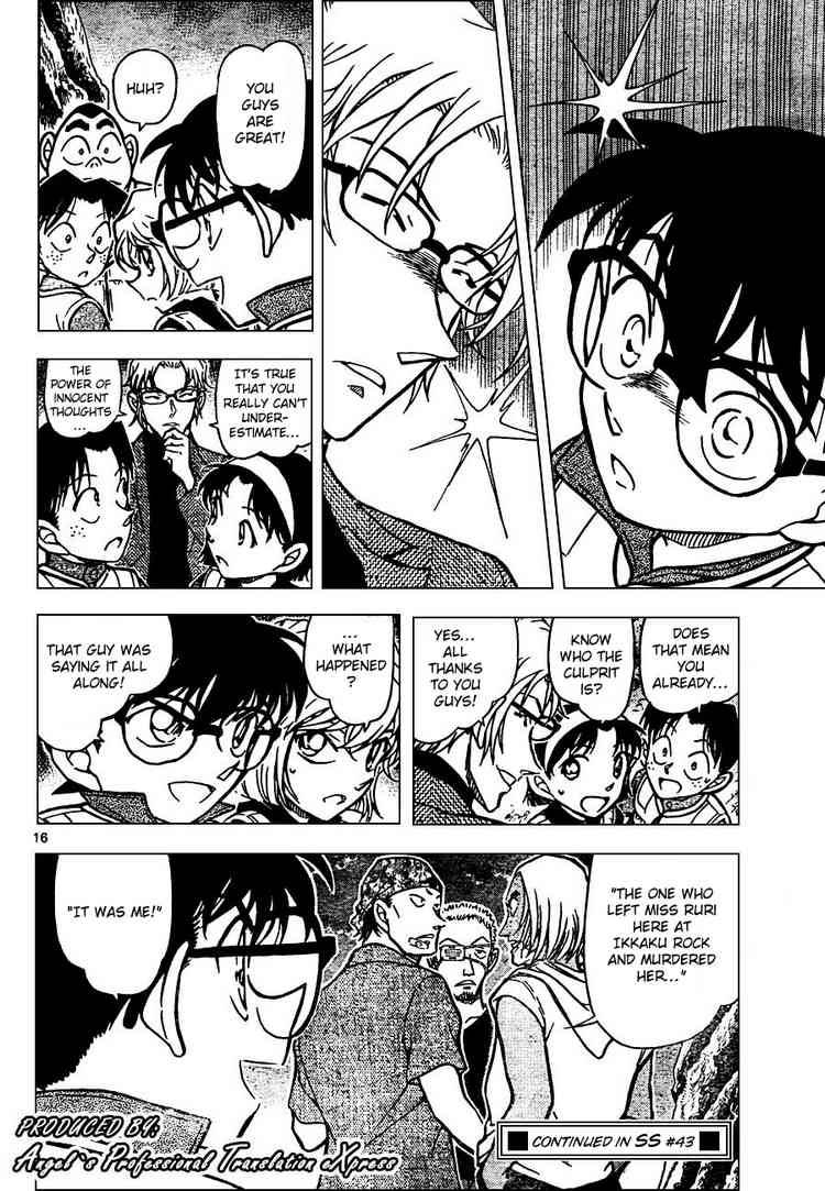 Detective Conan Chapter 665 Page 16