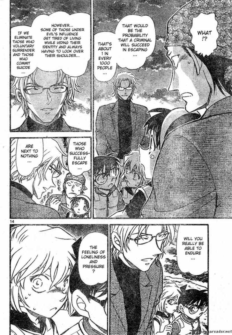 Detective Conan Chapter 666 Page 14