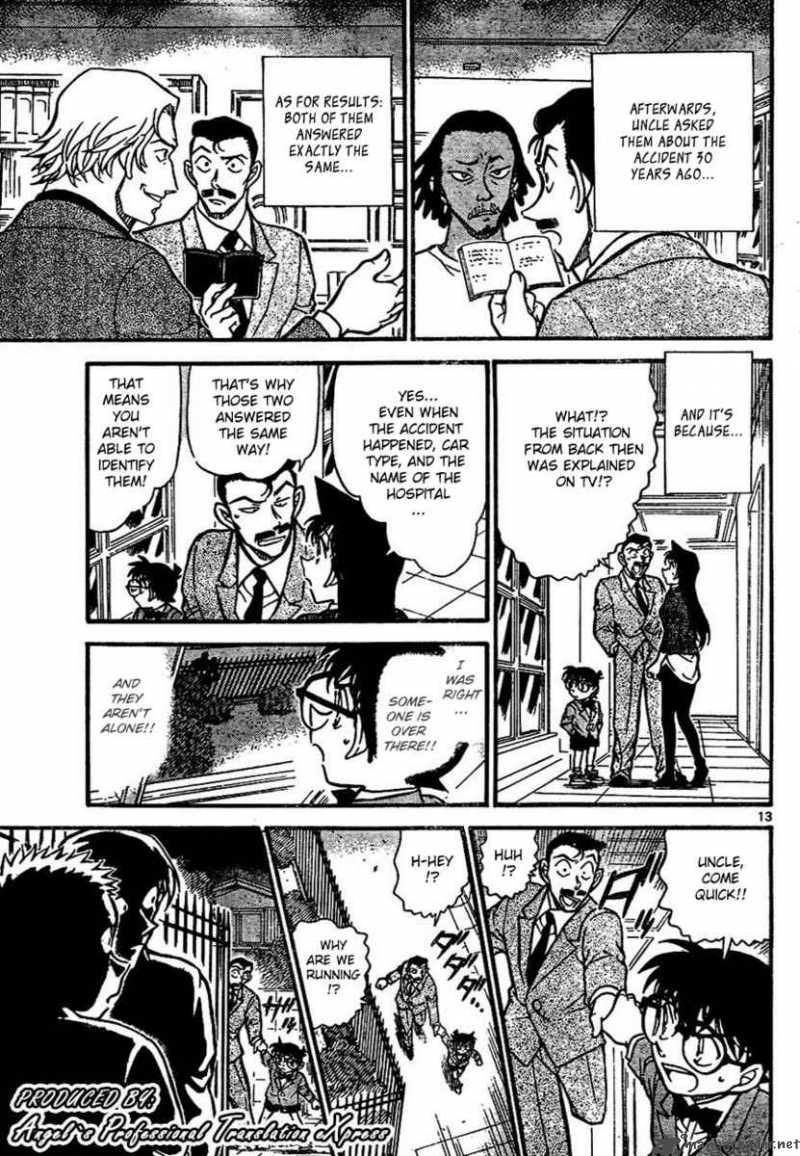 Detective Conan Chapter 667 Page 13