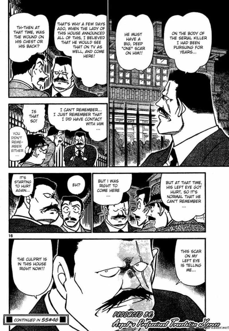 Detective Conan Chapter 667 Page 16