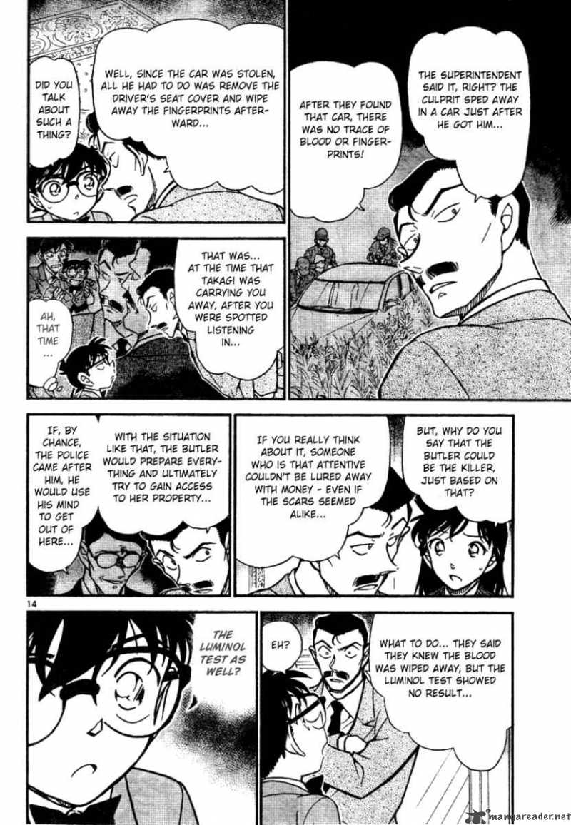 Detective Conan Chapter 668 Page 14