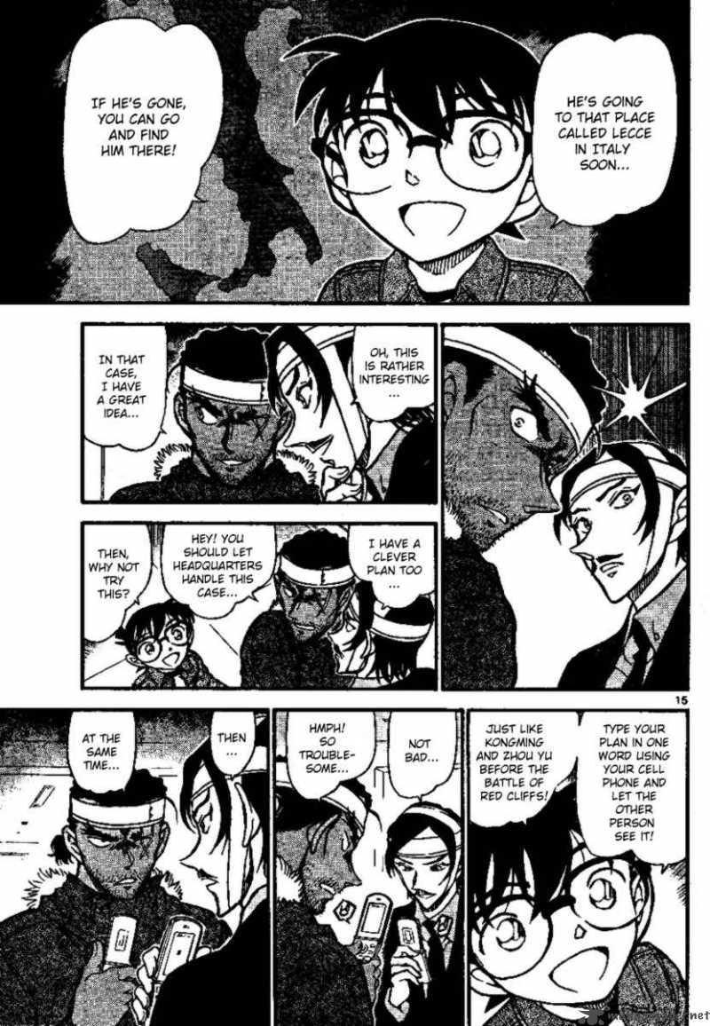 Detective Conan Chapter 685 Page 15