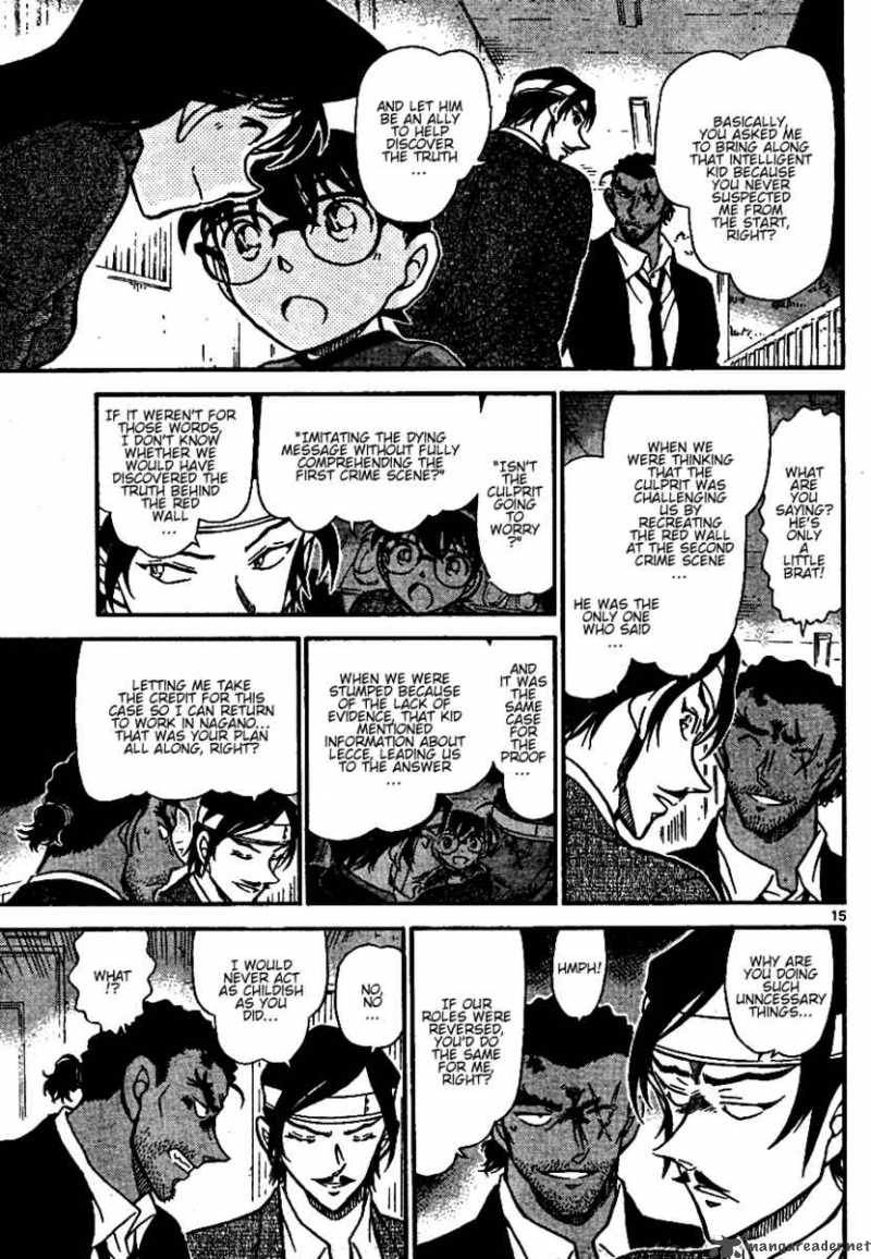 Detective Conan Chapter 686 Page 15