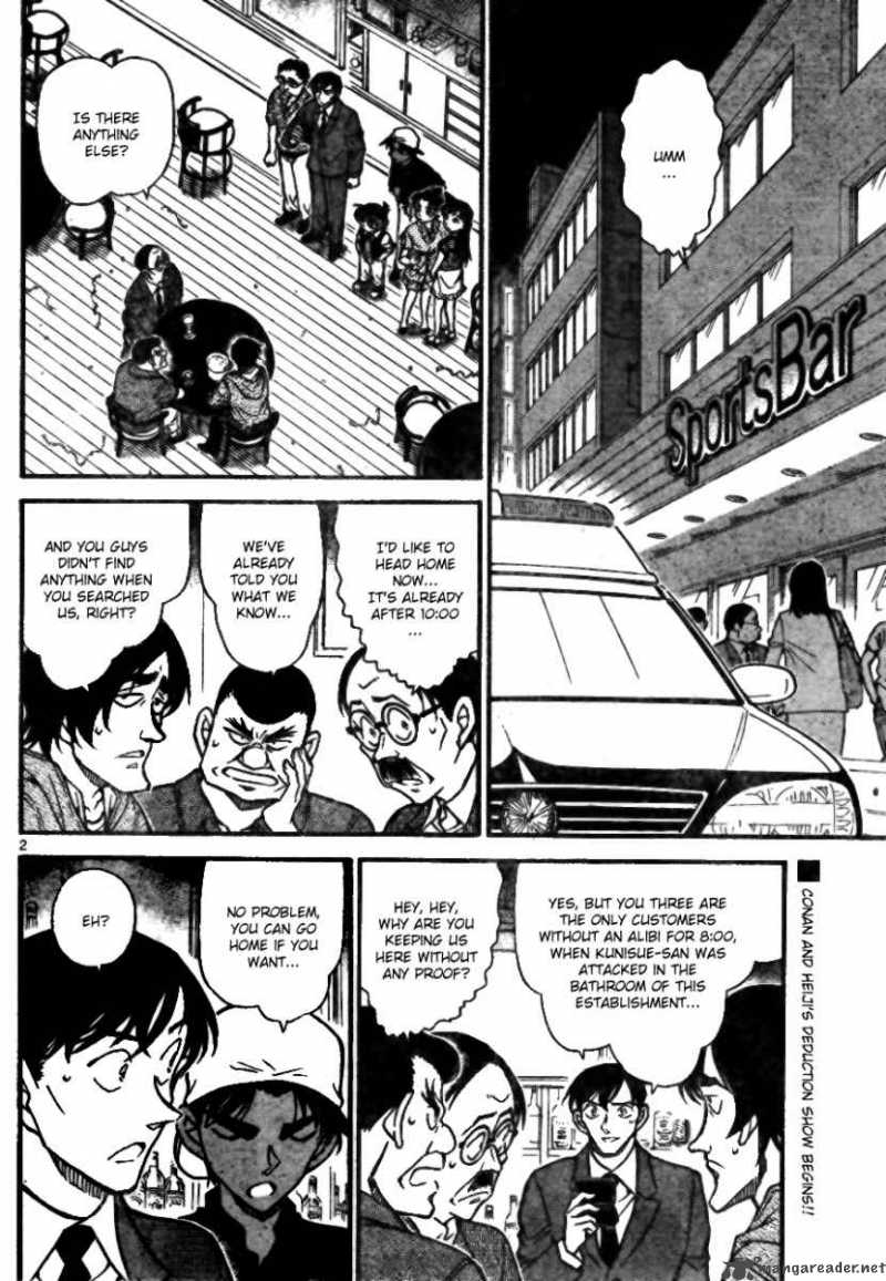 Detective Conan Chapter 695 Page 2