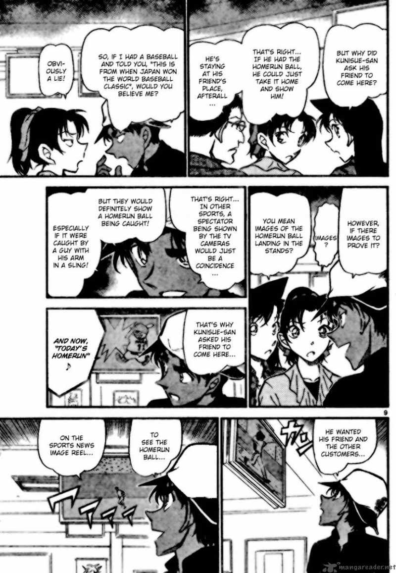 Detective Conan Chapter 695 Page 9