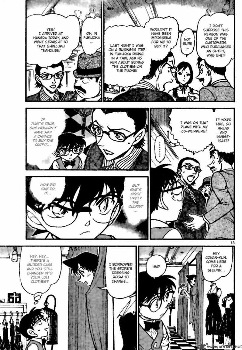 Detective Conan Chapter 697 Page 13