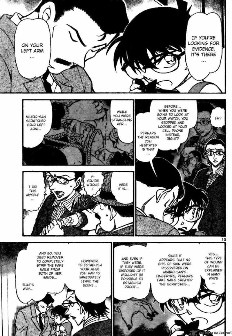 Detective Conan Chapter 698 Page 13