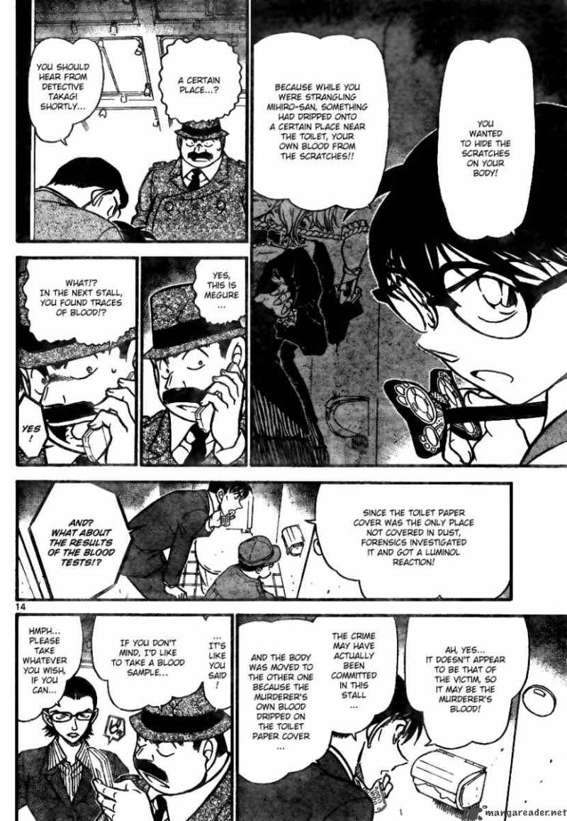 Detective Conan Chapter 698 Page 14