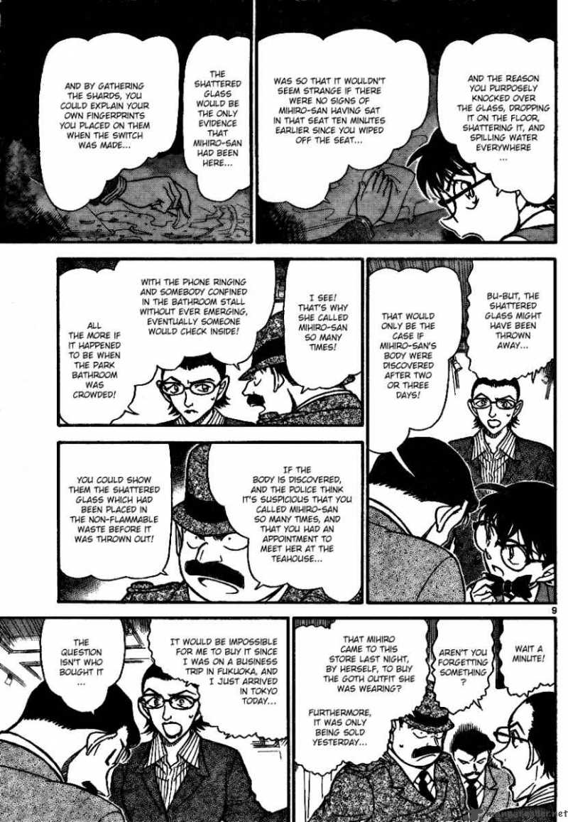 Detective Conan Chapter 698 Page 9